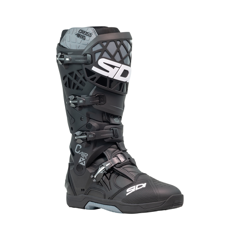 SiDi Crossair X Motorradstiefel schwarz-schwarz