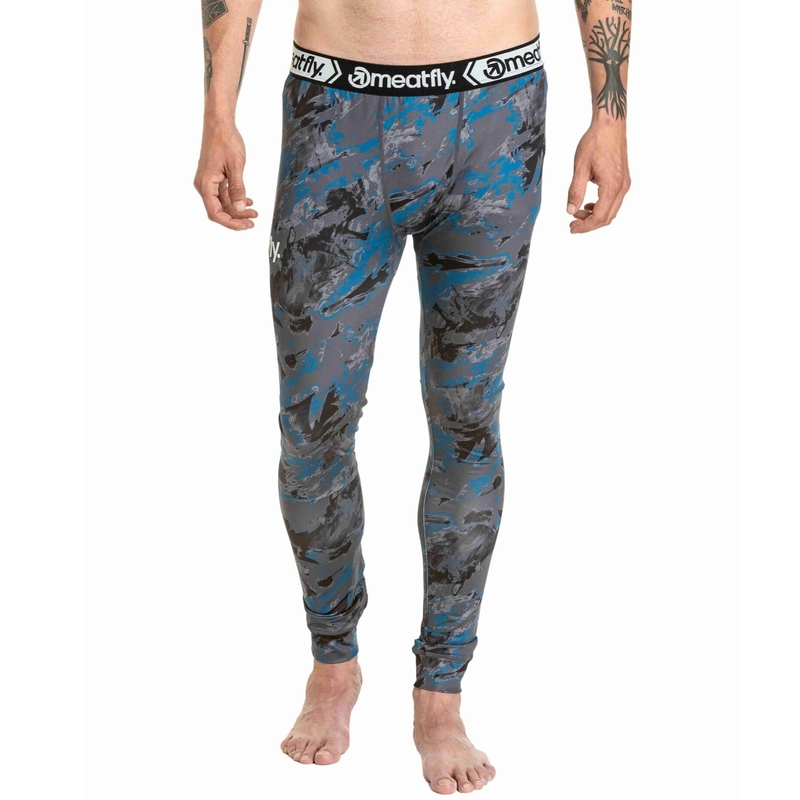 Thermounterwäsche Meatfly Sloan grau-blau