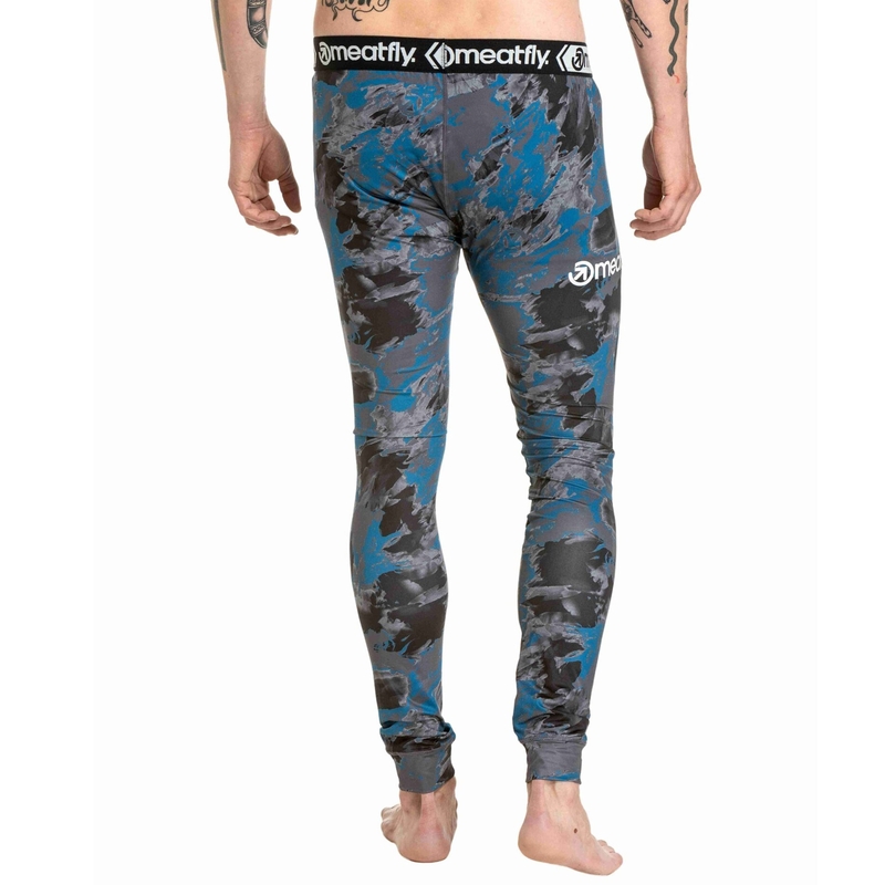 Thermounterwäsche Meatfly Sloan grau-blau