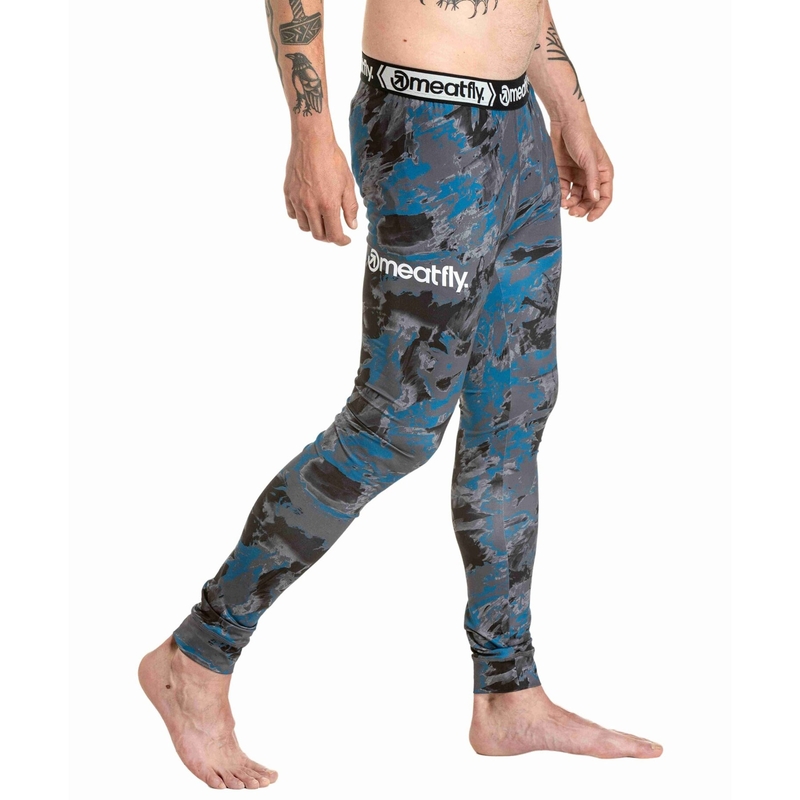 Thermounterwäsche Meatfly Sloan grau-blau