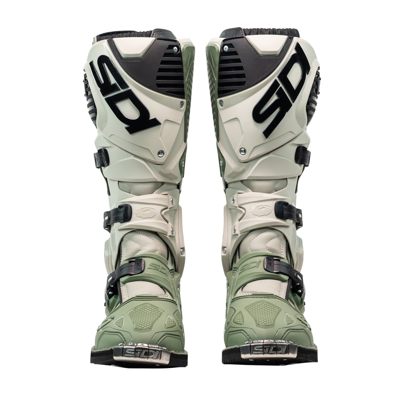 Motorradstiefel SiDi Crossfire 3 grün-beige