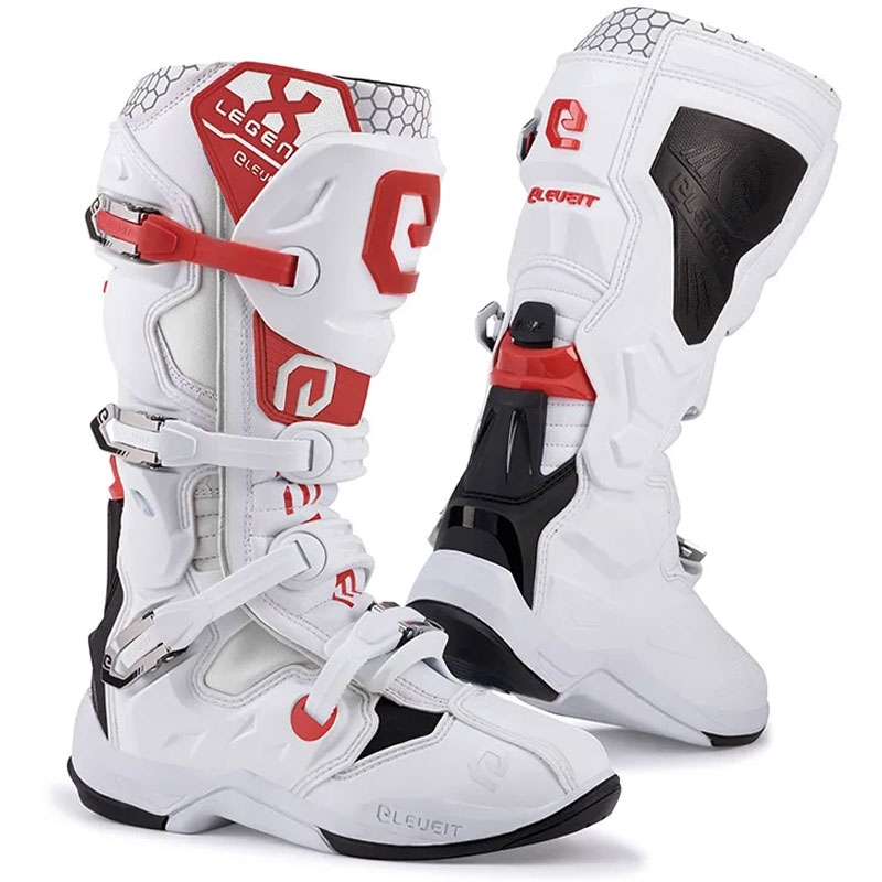 Eleveit X-Legend EVO Motocross-Stiefel weiß