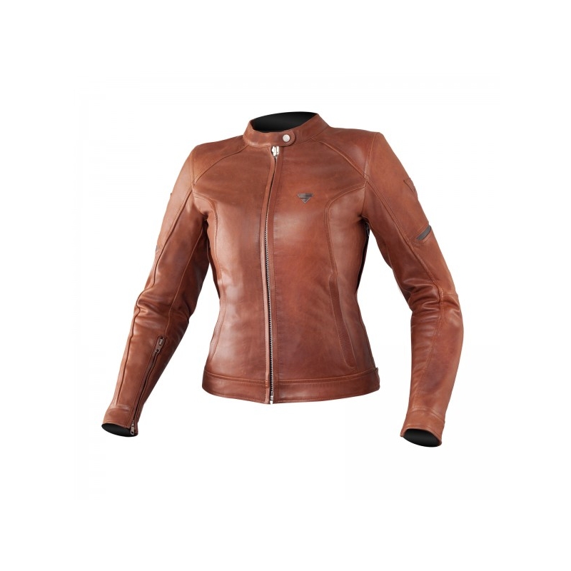 Damen Motorradjacke Shima Monaco braun
