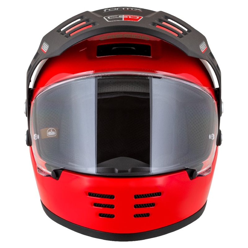 Enduro-Helm Cassida FormX Jawa RotaX rot-weiß-gold