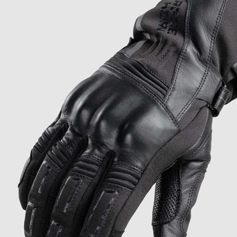 Motorradhandschuhe Rebelhorn Tracer WP schwarz