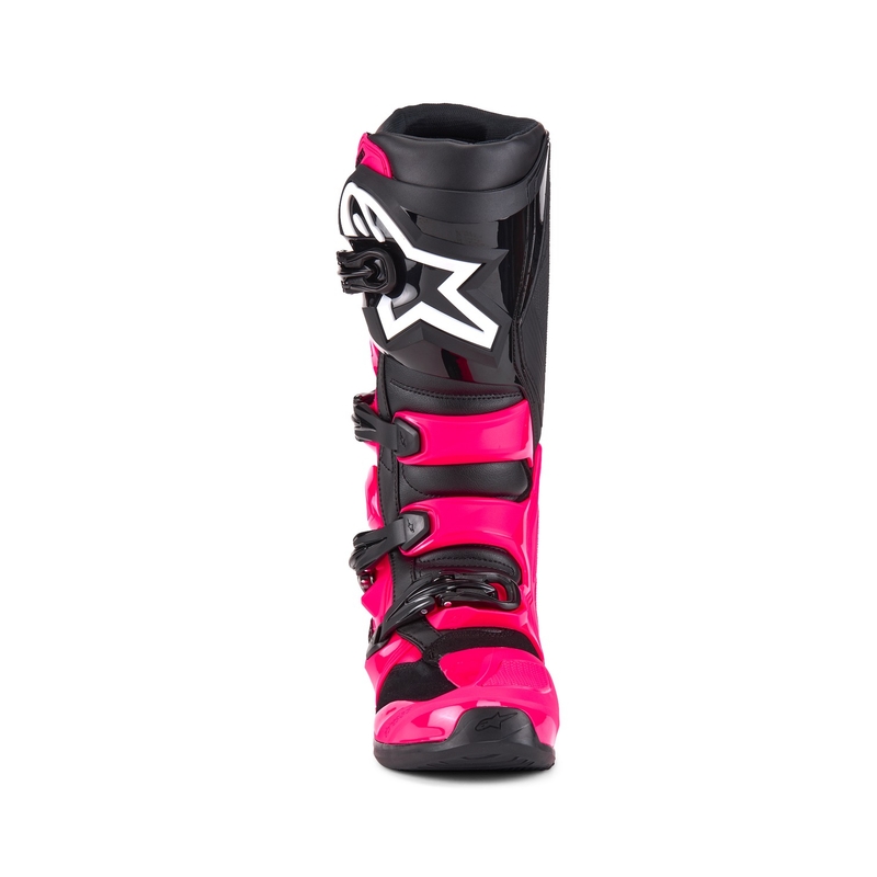 Alpinestars TECH 7 Motocross-Stiefel rosa-schwarz