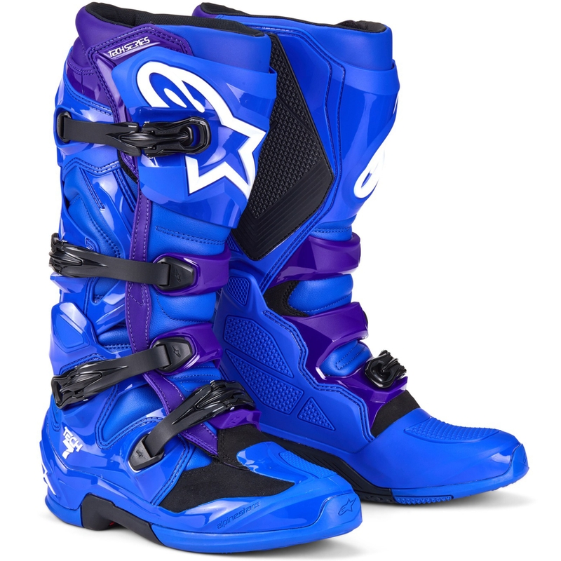 Alpinestars TECH 7 Motocross-Stiefel blau