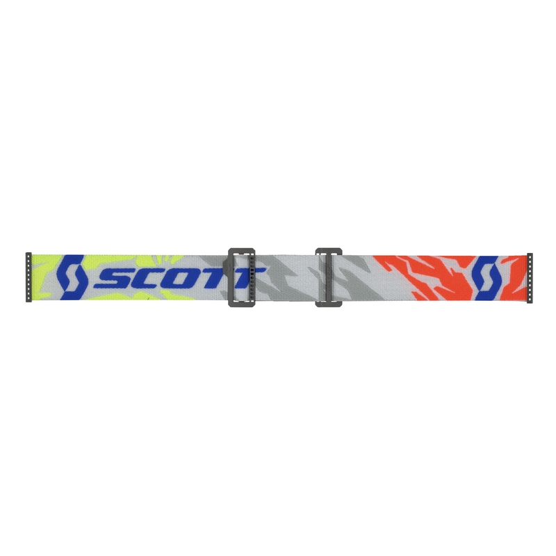 Kinder-Motocross-Brille SCOTT Primal Youth orange mit klarem Plexiglas