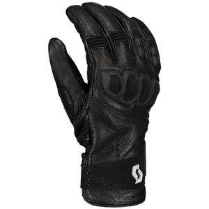 Leder-Motorradhandschuhe SCOTT SPORT ADV schwarz