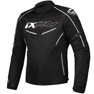 Motorradjacke IXON Flicker schwarz-weiß