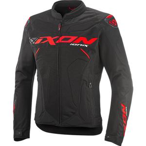 Motorradjacke IXON Ionix schwarz-rot