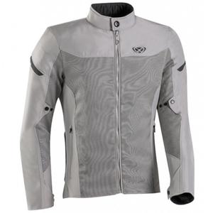 Motorradjacke IXON Fresh grau-beige