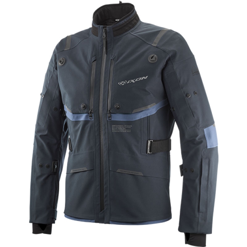Motorradjacke IXON M-Skeid dunkelblau