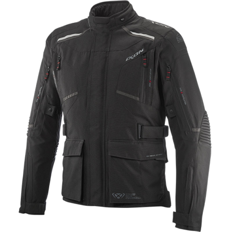 Motorradjacke IXON Midgard schwarz