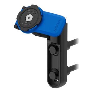 Quad Lock® Motorrad-Kupplungshalterungssockel, montiert in der Brems-/Kupplungshauptzylinderhalterung