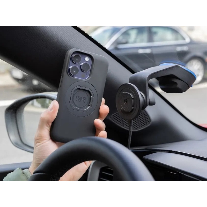 Quad Lock® Windschutzscheiben-/Armaturenbrett-Autohalterung mit Saugnapf