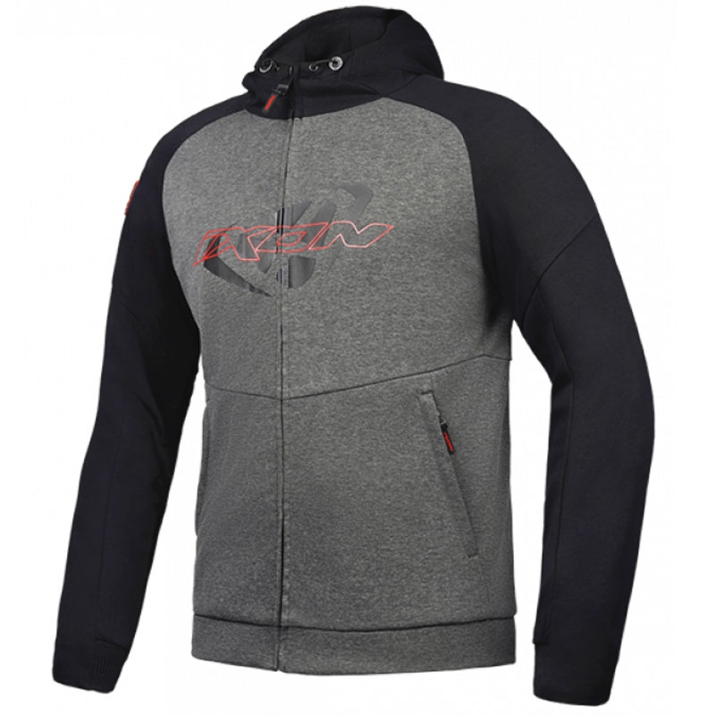 IXON Touchdown Motorradjacke schwarz-anthrazit