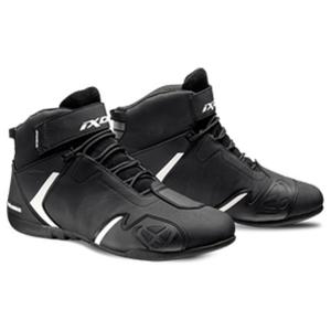 Motorradstiefel IXON Gambler WP schwarz-weiß