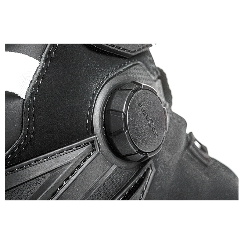 Damen-Motorradstiefel IXON Bull 2 WP schwarz-weiß