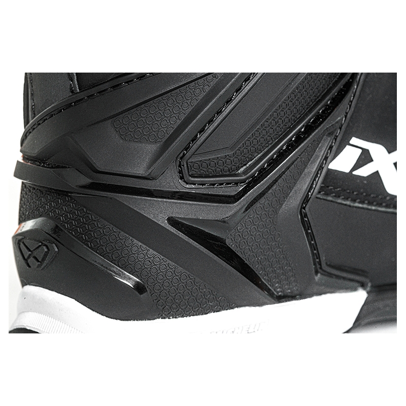 Damen-Motorradstiefel IXON Bull 2 WP schwarz-weiß