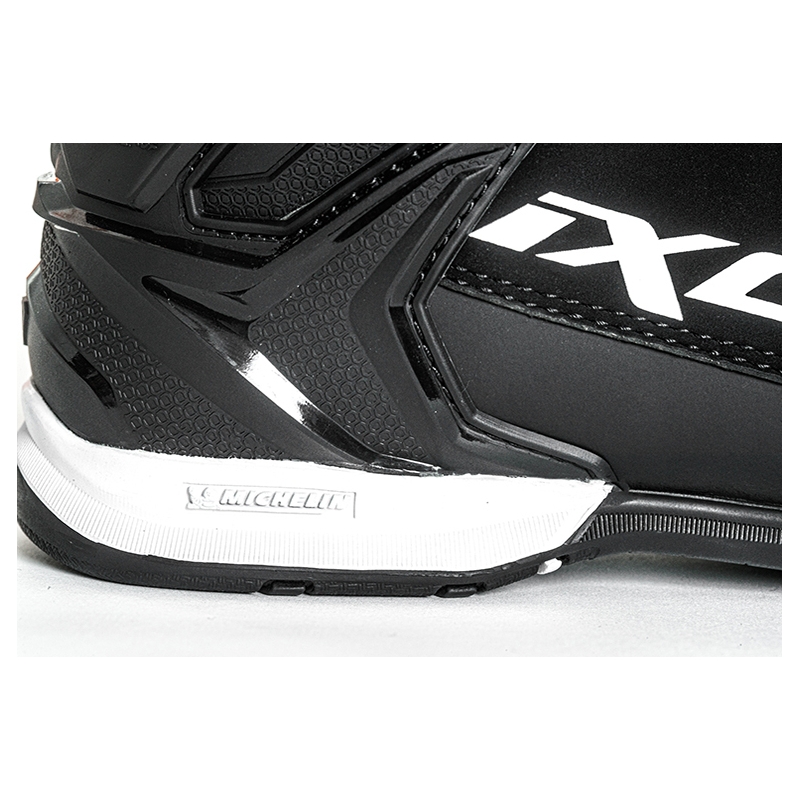 Damen-Motorradstiefel IXON Bull 2 WP schwarz-weiß
