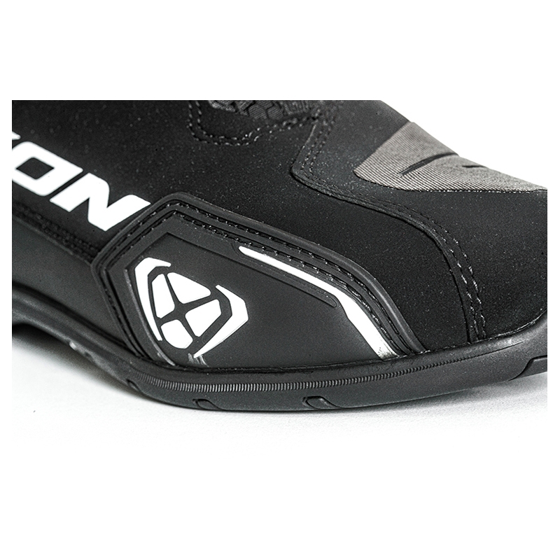 Damen-Motorradstiefel IXON Bull 2 WP schwarz-weiß