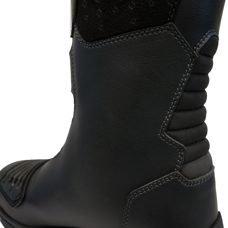 Motorradstiefel Street Racer Adventure Low WP braun