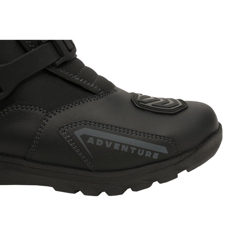 Motorradstiefel Street Racer Adventure Low WP braun