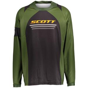 SCOTT 350 X-PLORE Motocross-Trikot schwarz-grün