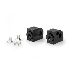 Footpeg adapters PUIG 20839N adjustable schwarz