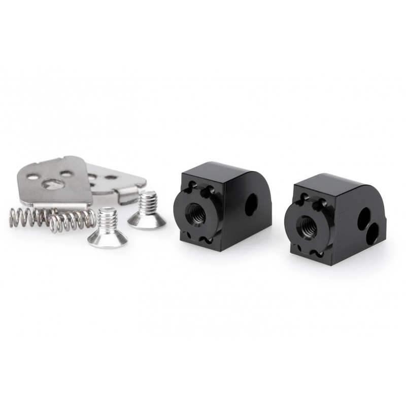 Footpeg adapters PUIG schwarz