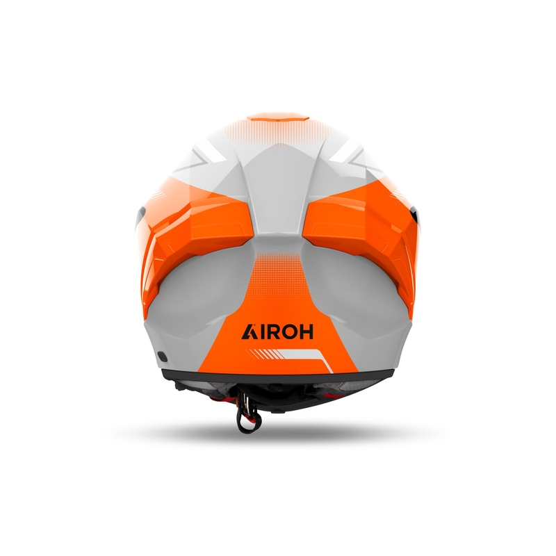 Airoh MATRYX Wide Integralhelm für Motorradfahrer glänzend orange