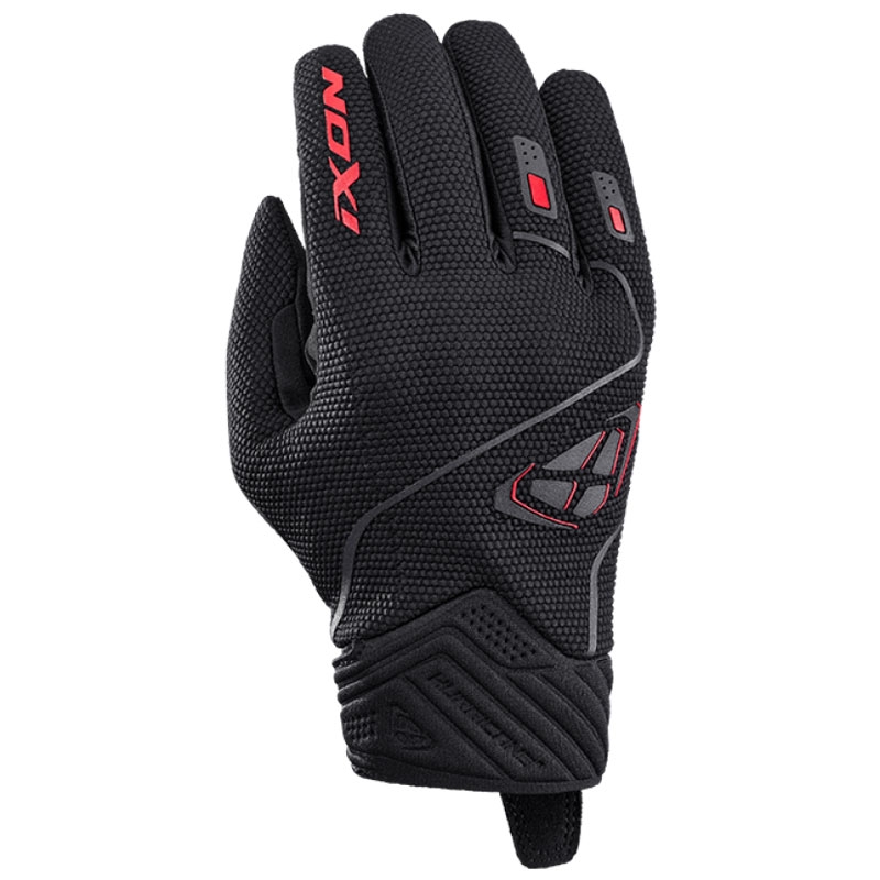 IXON Hurricane 2 Motorradhandschuhe schwarz-rot