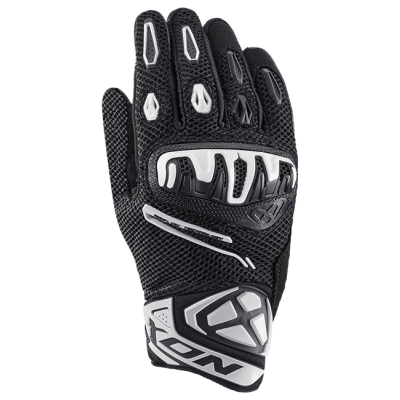 Damen Motorradhandschuhe IXON Mirage Airflow schwarz-weiß