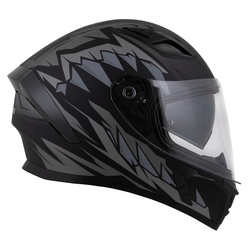 Cassida Orbit Strix Integralhelm matt schwarz-grau