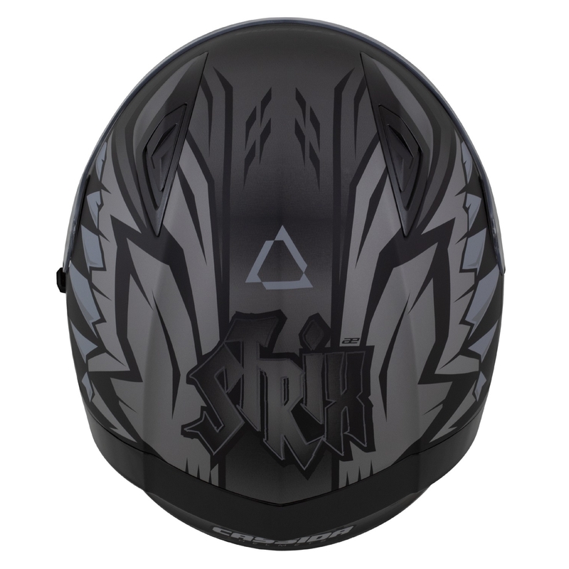 Cassida Orbit Strix Integralhelm matt schwarz-grau