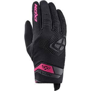 Damen Motorradhandschuhe IXON Mig 2 Airflow schwarz-pink