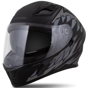 Cassida Orbit Strix Integralhelm matt schwarz-grau
