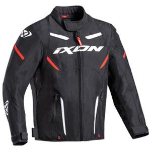 IXON Striker Kinder Motorradjacke schwarz-weiß