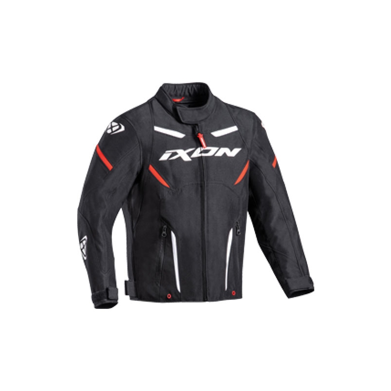 IXON Striker Kinder Motorradjacke schwarz-weiß