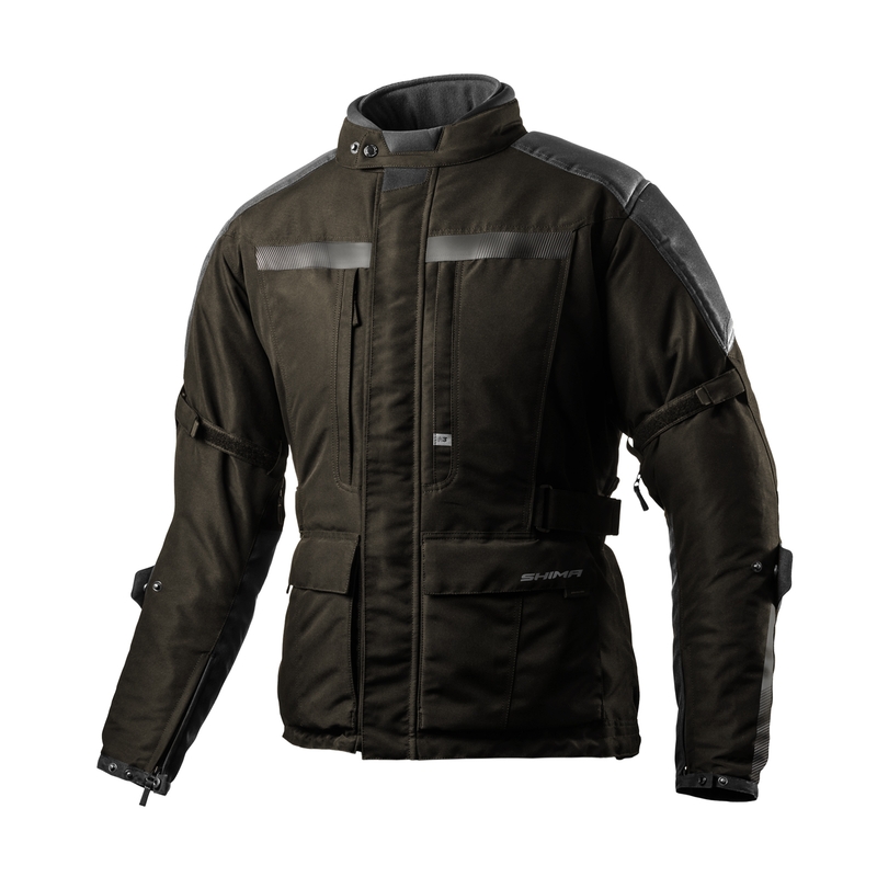Motorradjacke Shima Baltica khaki grün