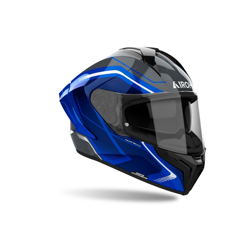 Airoh MATRYX Wide Integralhelm Motorrad blau