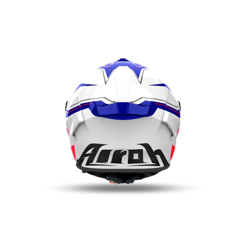 Airoh SPARK 2 Dart Integralhelm Motorrad glänzend blau-rot