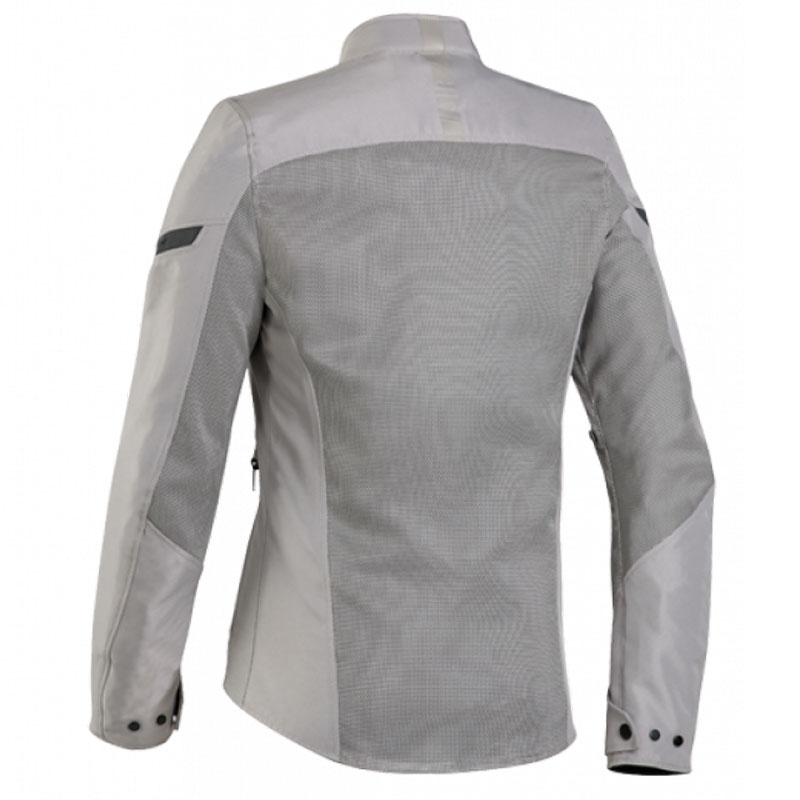 Damen Motorradjacke IXON Fresh Lady grau-beige