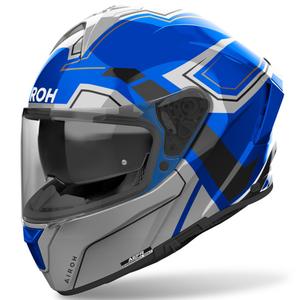 Airoh SPARK 2 Dart Integralhelm Motorrad glänzend blau