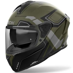 Airoh SPARK 2 Dart Integralhelm Motorrad matt khaki grün