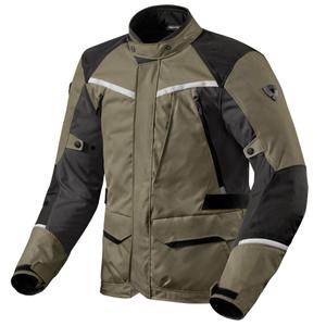 Revit Voltiac 3 H2O Motorradjacke grün-grau