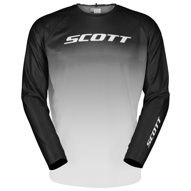 SCOTT EVO Swap Motocrosstrikot schwarz-weiß Ausverkauf