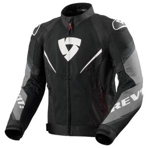 Revit Quantum 3 Air Motorradjacke schwarz-weiß