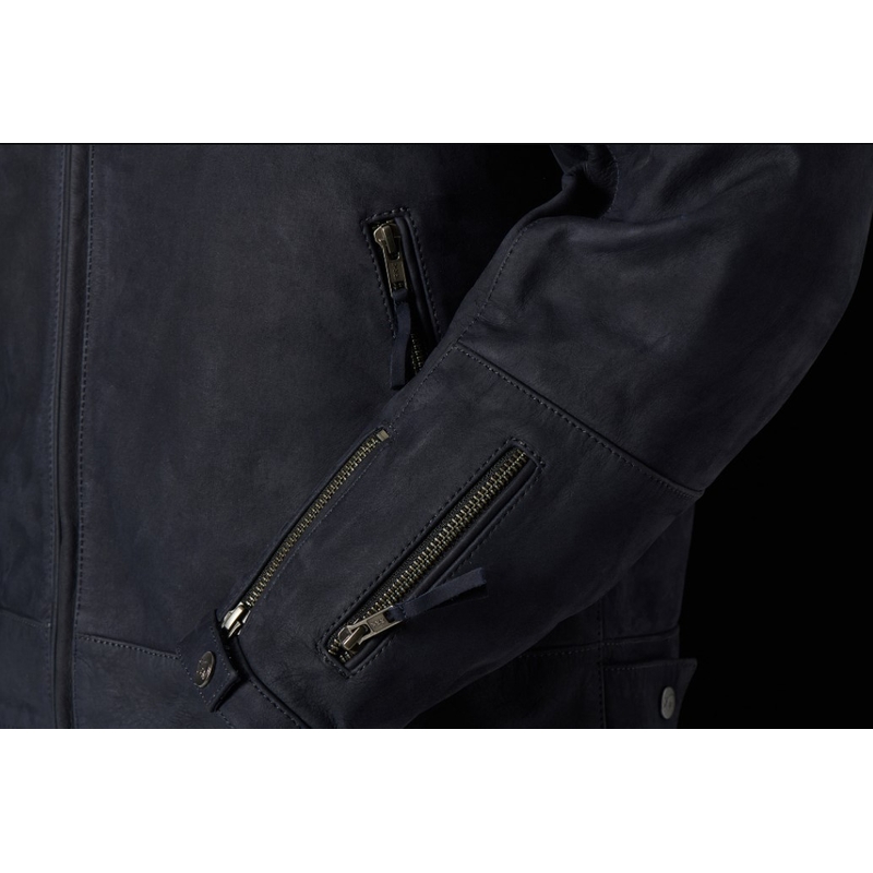 Lederjacke Furygan Clint Evo blau